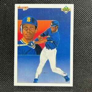 Ken Griffey Jr. 1990 Upper Deck #24 Checklist Seattle Mariners HOF